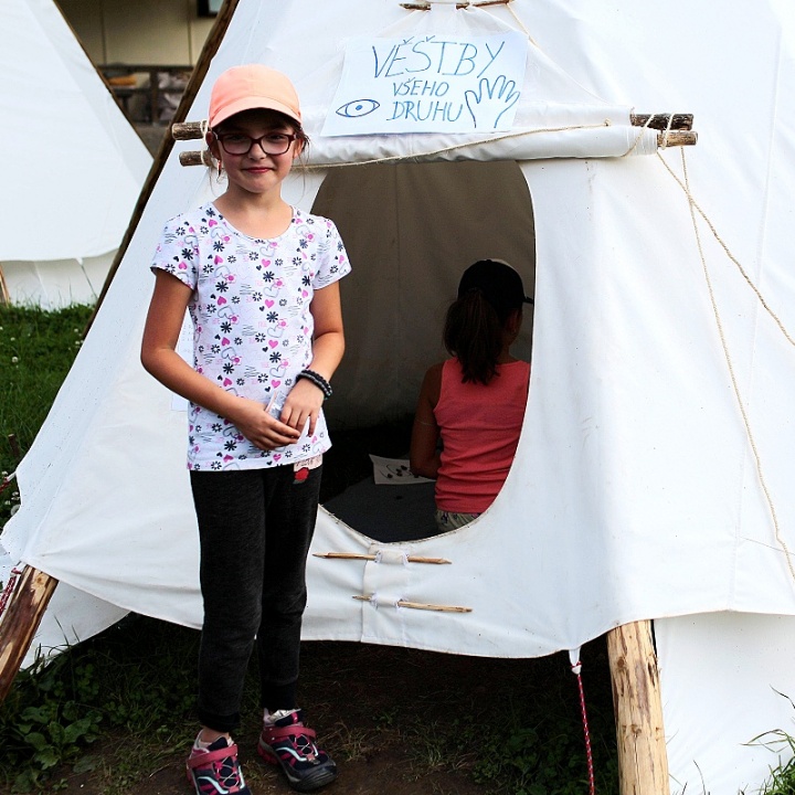 Atrakce na táborové pouti pro děti za groše