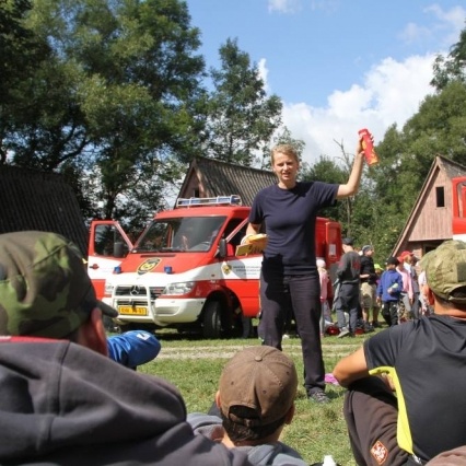 Fotogalerie - U návštěvy hasičů pro Záchranáře