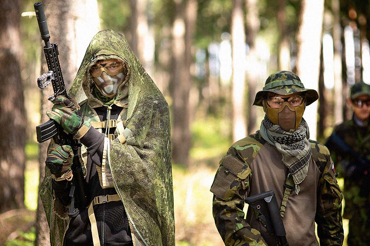 Z Airsoft programu tábora