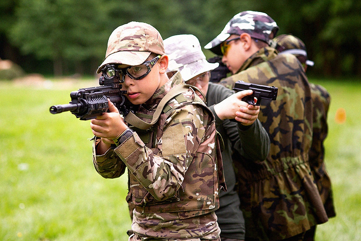 Z Airsoft programu tábora