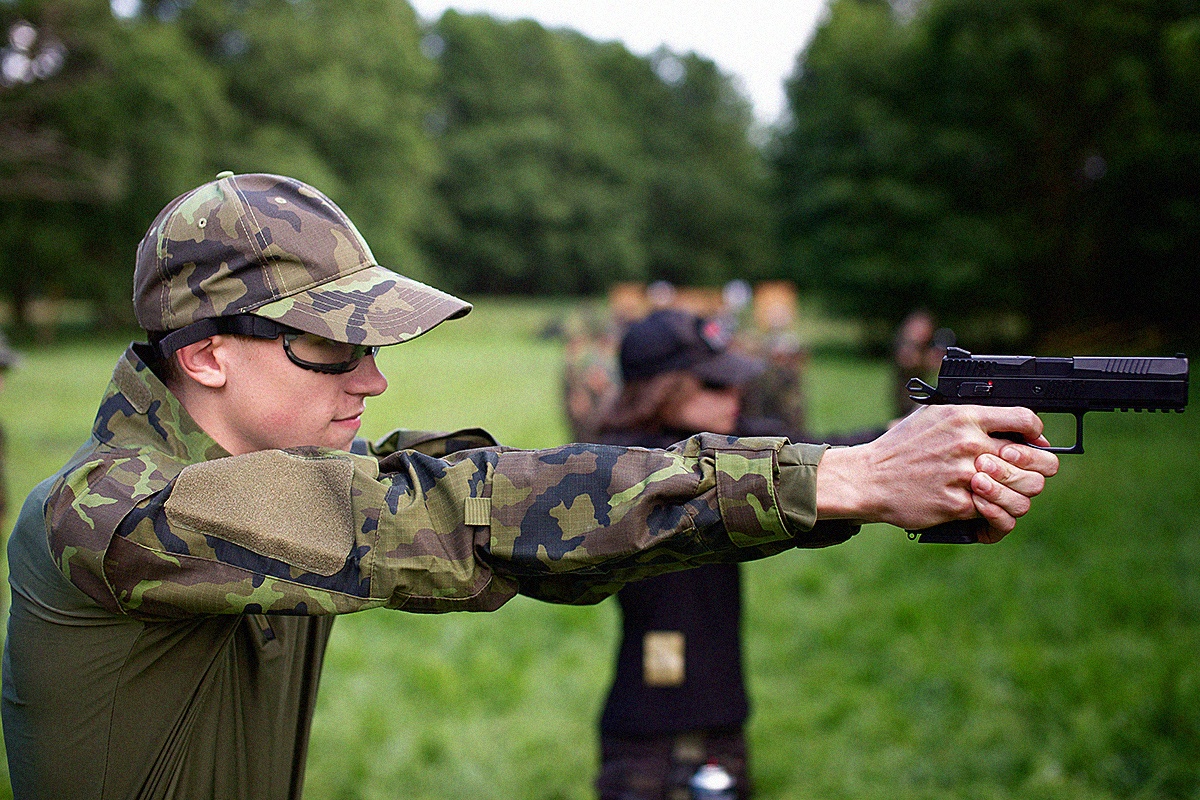 Z Airsoft programu tábora
